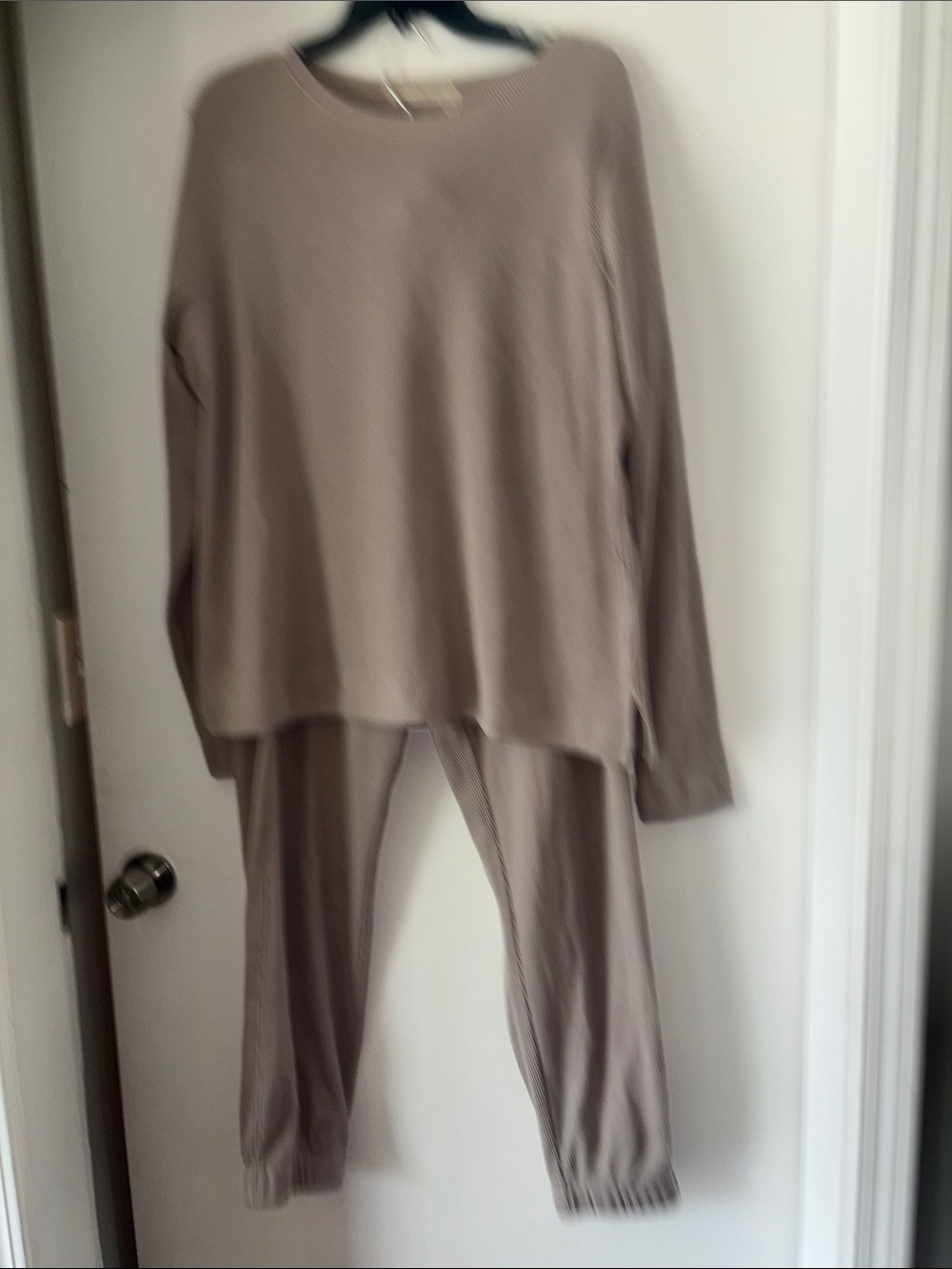 NWT Peruvian Connection Waffle Knit Set